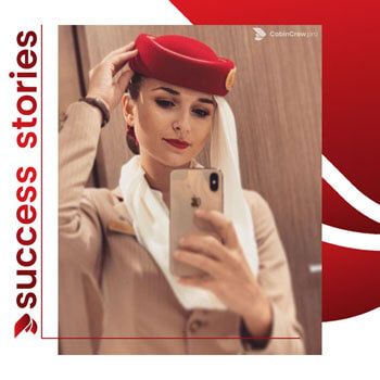 Success Stories Emirates — success of CabinCrew.ph students at Emirates recruitment — student got into Emirates as cabin crew on first try; the course opened her eyes to all aspects of Emirates Cabin Crew recruitment — Emirates cabin crew work, Emirates Cabin Crew